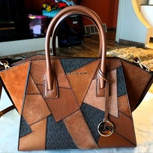 Michael Kors Avril Satchel Handbag
